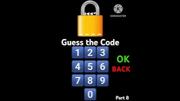Guess The Code (Part 8) #guess #code #shorts #fyp