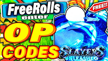 ALL 50 NEW *SECRET* UPDATE CODES in SLAYERS UNLEASHED CODES! (Slayers Unleashed Codes) ROBLOX