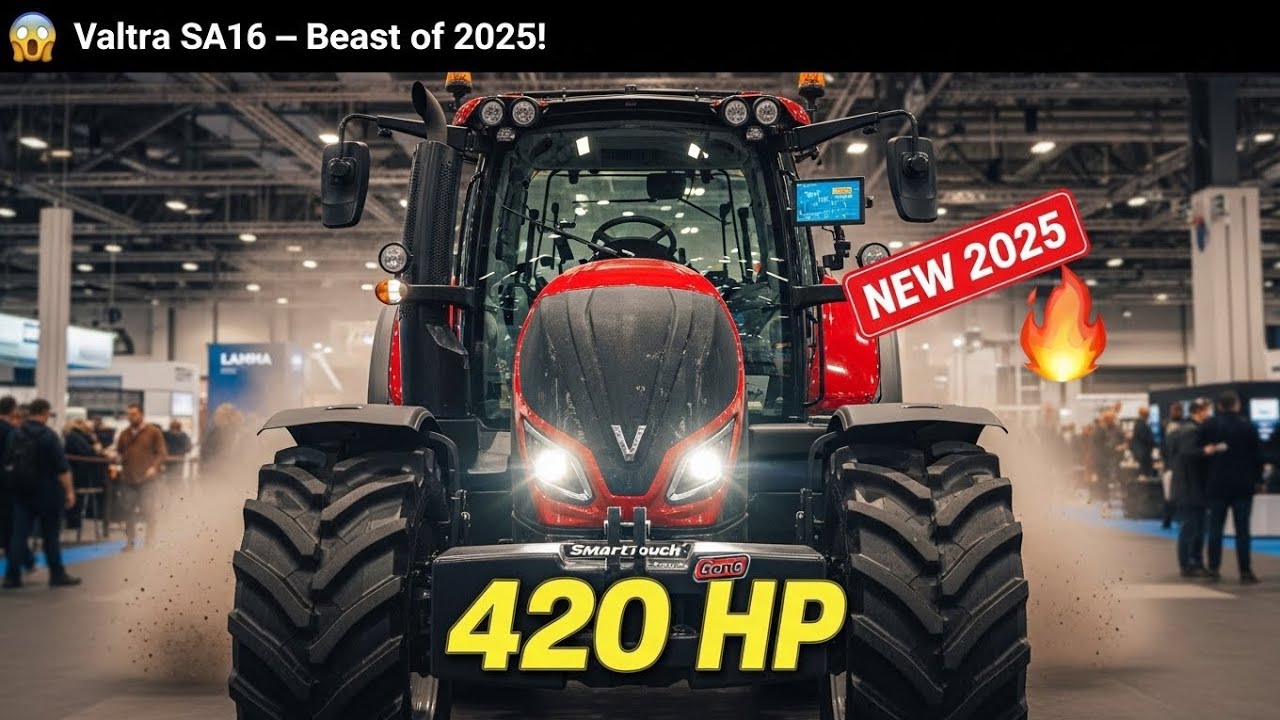 ⭐ 420HP Valtra S416 SmartTouch Gen6 2025 – A Tractor From the Future! 🤯🚜🔥