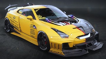 NFS Unbound Nissan GT-R 2017 Customization