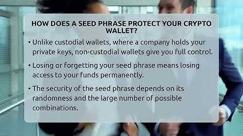 How Does A Seed Phrase Protect Your Crypto Wallet? - All About Crypto Exchanges