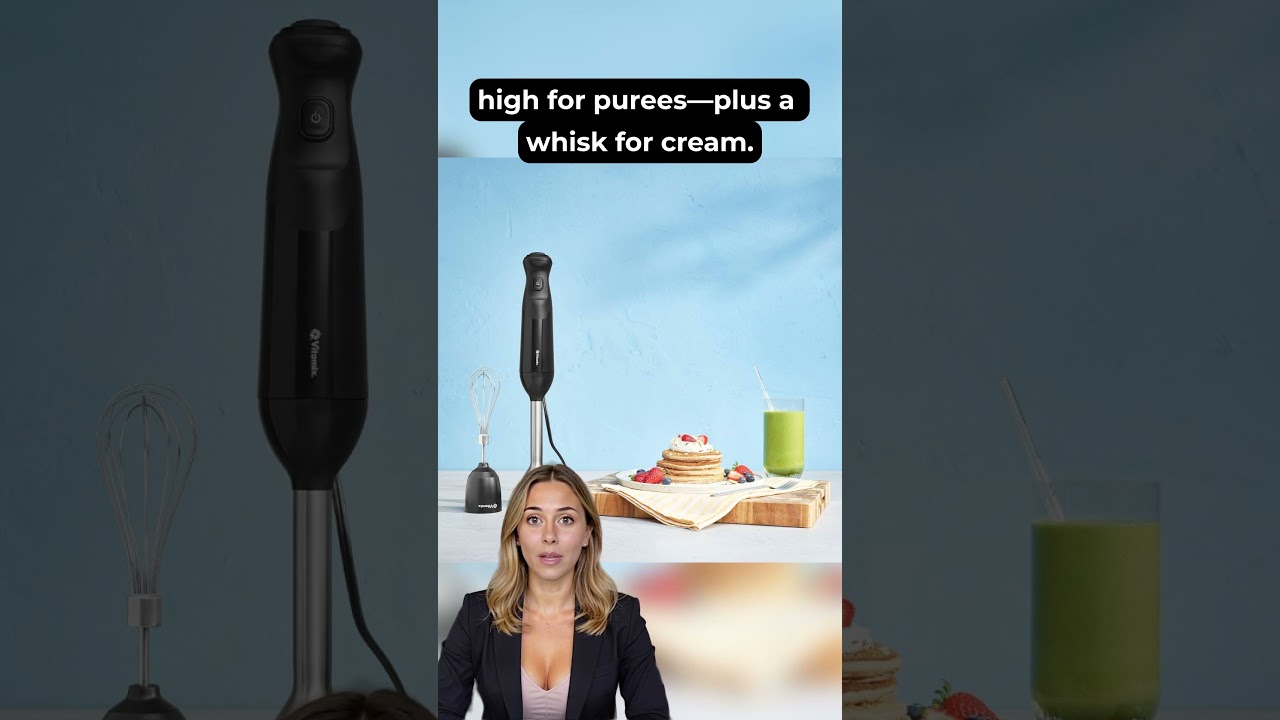 Vitamix 2-Speed Immersion Blender: 2025’s Ultimate Handheld Hero!