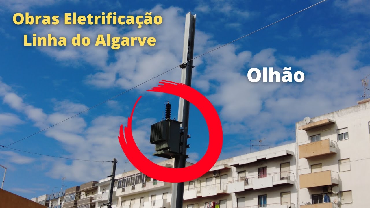 ⁴ᴷ⁶⁰ Obras de Eletrificação da Linha do Algarve | Olhão