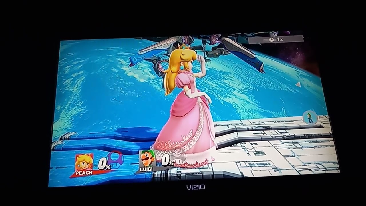 Super Smash Bros. for Wii U - Peach Idle Animations