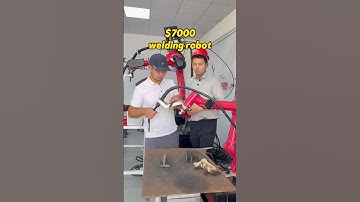 welding robot #automation #machine #industrialrobot #welding #robot #automobile #six_axes  #factory