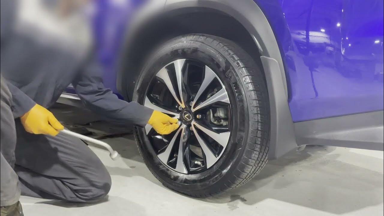 2015 2021 Lexus NX200t NX300 NX300h Spare Tire Installation 2015-2021-lexus-nx200t-nx300-nx300h-spare-tire-installation