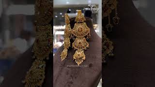 Latest Gold Jhala Design with weight