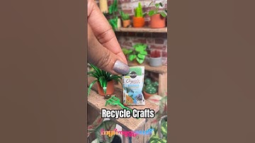 Making Dollhouse Miniatures From Recycled Mail | DIY Mini Brands for Dolls