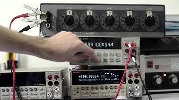 HP 34401A post-repair calibration and test