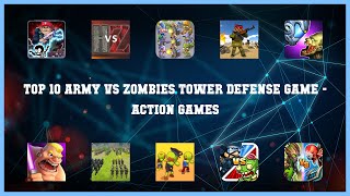 Top 10 Army Vs Zombies Tower Defense Game Android Gamesse game screenshot 3