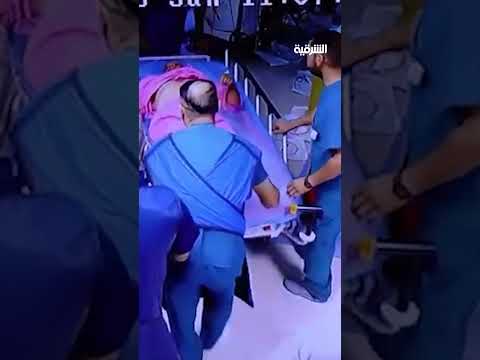 سقوط ممرض يحمل جهاز الإنعاش القلبي أثناء محاولته إنقاذ مريض من الشطرة أصيب بجلطة في مستشفى الناصرية