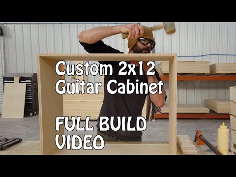 BUILD VIDEO!  Custom 2x12 Guitar Cabinet from Mojotone! British Bluesbreaker