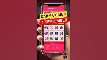 Tomarket daily combo 1 September | tomarket daily combo today | tomarket today combo | #shorts