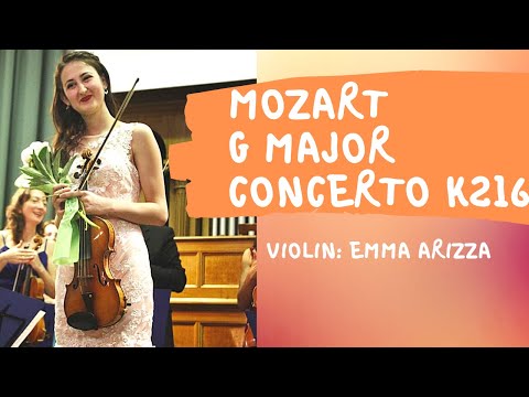 W.A.Mozart, Violin Concerto G major, K 216 - Emma Arizza