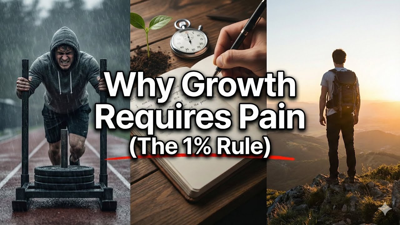 Why Growth Requires  Pain (The 1% Rule)