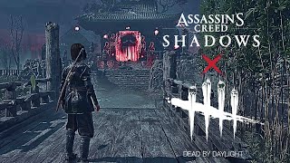 Assassin's Creed Shadows x Dead By Daylight New Quest Gameplay | 4K