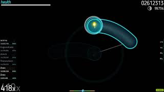 osu! rog-unlimitation 6.35 star 220BPM stream 99.01% acc Resimi