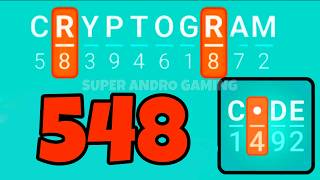 CRYPTOGRAM 548