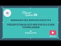 10 - Webinaire SÉ - Présentation du site web d'outils d'aide technologique