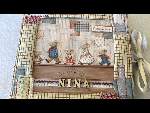 Tutorial álbum scrapbooking con Family  de Stampería 