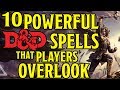 Most Underrated Spells in Dungeons and Dragons 5th Edition