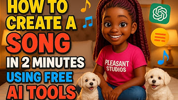 How to Create a Song in 2 Minutes Using FREE AI Tools! Perfect for beginners and content creators.