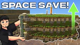 This Vertical Tree Farm Will Save You SO Much Space! | Timberborn 1.0