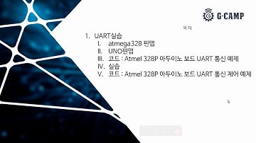 [아두이노우노를  사용한 AVR 05강 2/2]  UART실습