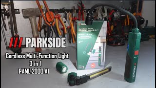 PARKSIDE® Cordless Multi-Function Light 3-in-1 / PAML 2000 A1