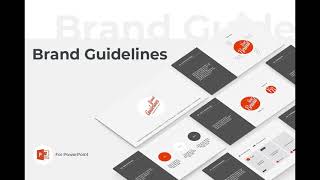 Brand Guidelines PowerPoint Presentation Template