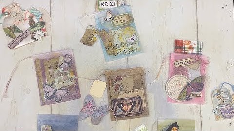 15 Minute Ephemera-Creating Tea bags from scratch