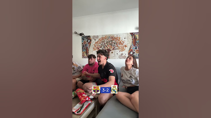 Reacción ElClásico 😂⚽️ #futbol #humor