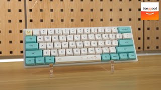 GamaKay CK68 Keyboard Set Unboxing & Typing Sounds - Shop on Banggood