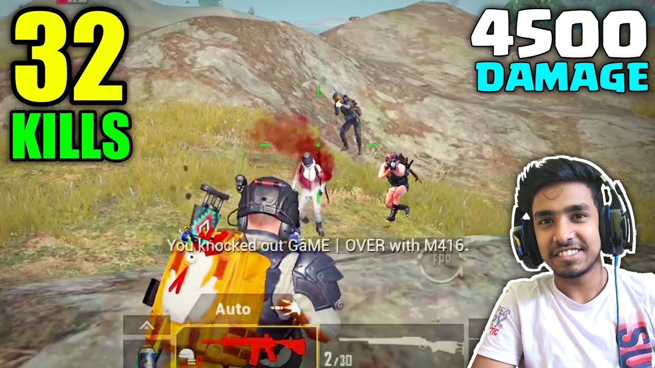 NO AMMO CAN I SURVIVE THIS ? | 32 KILLS SOLO VS SQUAD | PUBG MOBILE ...