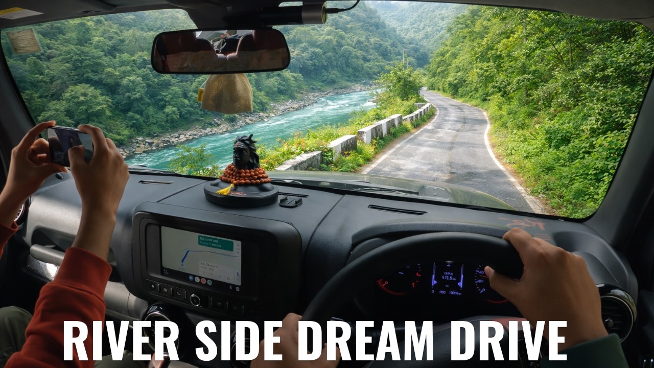 POV Driving of Thar | Narrow Roads of Munsiyari | Beautiful POV Driving