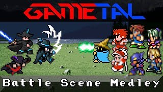 Battle Scene Medley (Final Fantasy I - VI, IX) - GaMetal Remix