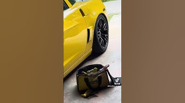 Lowering bolts on a c6 corvette PT1