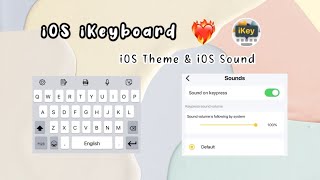 iKey iOS Keyboard for Android with iOS Theme & iOS Sound screenshot 3