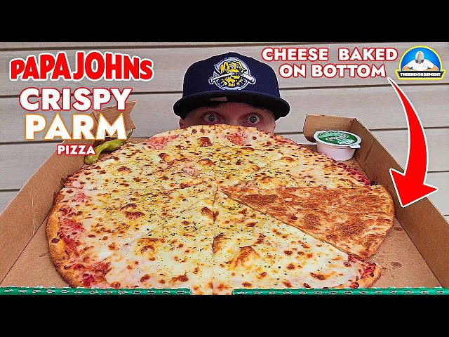 REVIEW: Papa Johns Crispy Parm Pizza - The Impulsive Buy