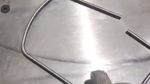 Automatic 2D CNC wire bending and welding machine