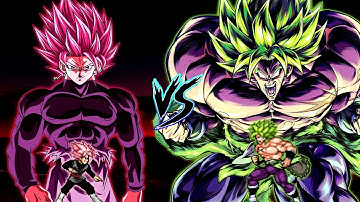 Goku Black (all form) V3 (Inseph) (New) VS Broly DBS V2 in Jump Force Mugen