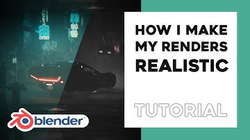 How I make my renders look realistic - Tutorial (FilmConvert)