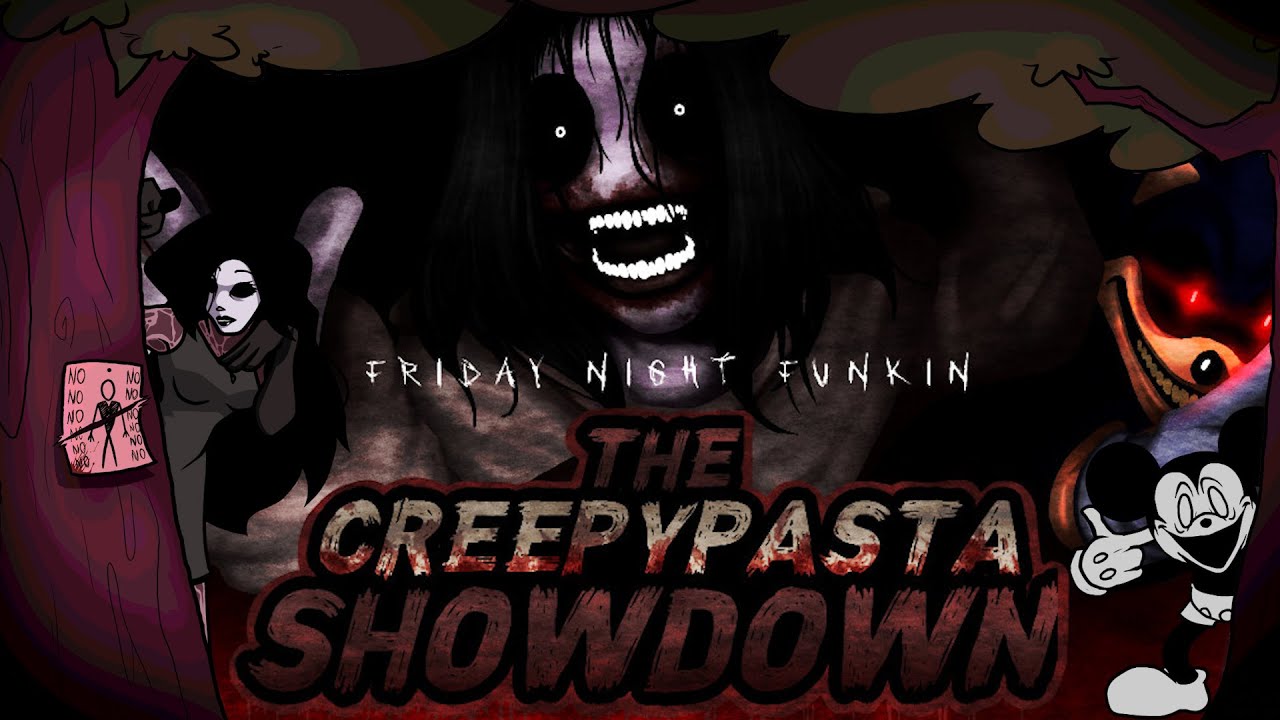 제프 더 킬러를 죽이는 킬러ㄷㄷ 그 외 기타 등등 여러 가지 [ FNF THE CREEPYPASTA SHOWDOWN ], image size:1280x720