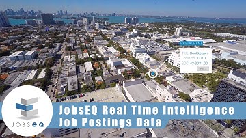 JobsEQ Real Time Intelligence (RTI) - Job Postings Data