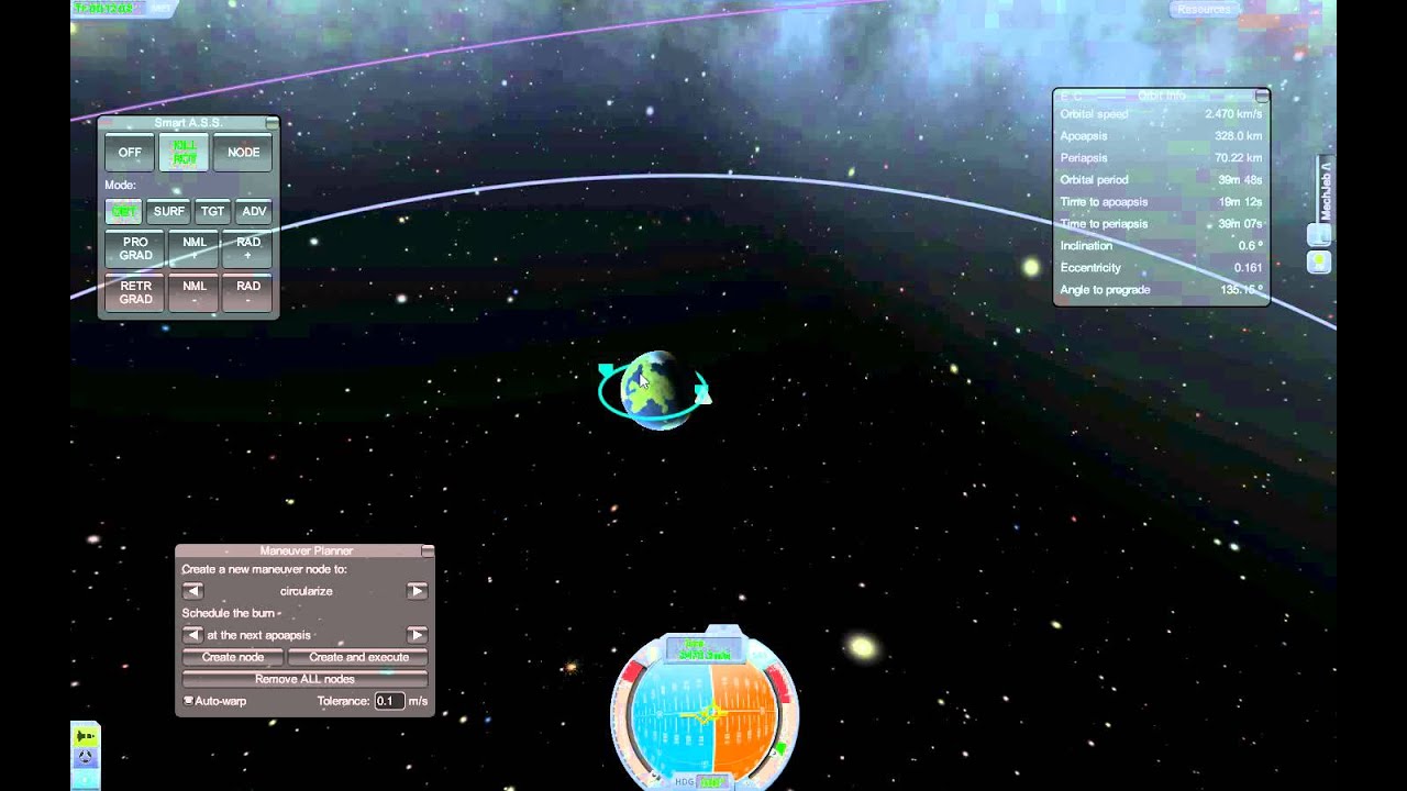  Kerbal Tutorials- Orbital Mechanics for Dummies - YouTube Illustration 