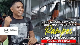 [ Murai Batu RAMPES ] Juara 1 Sesi Utama Tiket 11 Juta !! Sudah Dapat Hadiah Mobil Yang ke-5