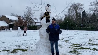 Tilly the HUGE Snowman ☃️ | Winter Vlog