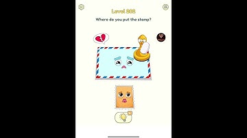 DOP 2 Delete One Part: Where do You Put The Stamp? Gameplay Walkthrough #Shorts