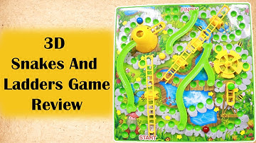 3d Snakes and Ladders Board Game - Review by @SparshHacks | Best Game for Kids