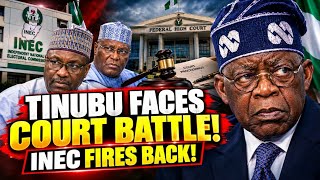 BREAKING: Tinubu Faces Fresh Court Battle! INEC Makes Moves Against Atiku’s Eligibility Suit